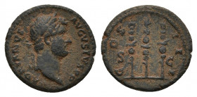 HADRIAN, 117 – 138 AD. Rome. AE. 2.83 g. 18.1 mm.