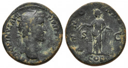 ANTONINUS PIUS, 138-161 AD. AE, Dupondius. Rome. 10.56 g. 25.8 mm.