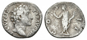 MARCUS AURELIUS, 139-161 AD. AR, Denarius. Rome. 2.62 g. 16.6 mm.