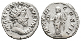 MARCUS AURELIUS, 161-180 AD. AR, Denarius. Rome. 3.37 g. 17.15 mm.