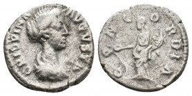 CRISPINA, 178-182 AD. AR, Denarius. Rome. 2.53 g. 17.65 mm.