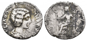 JULIA DOMNA, 193-217 AD. AR, Denarius. Rome. 2.78 g. 17.95 mm.