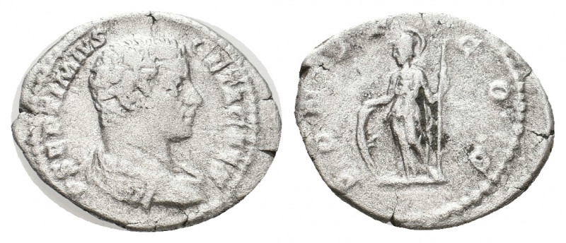 GETA, 209-211 AD. AR, Denarius. Rome. 2.83 g. 20.50 mm.