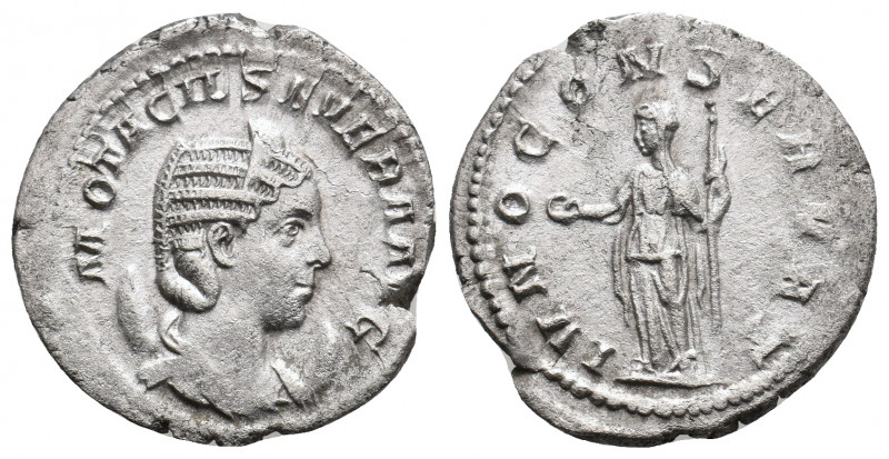 OTACILIA SEVERA, 244-249 AD. AR, Antoninianus. Rome. 3.56 g. 23.30 mm.