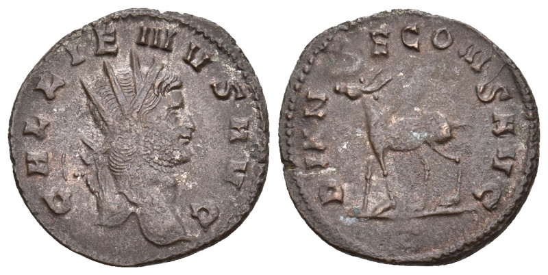 GALLIENUS, 253-268 AD. Antoninianus. Rome. 3.32 g. 21.60 mm.