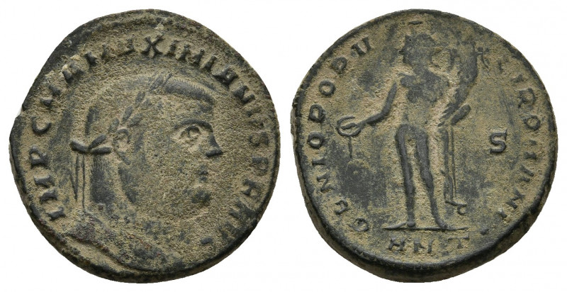 MAXIMIANUS HERCULIUS, 286-305 AD. Follis. Antioch. 11.22 g. 26.4 mm.