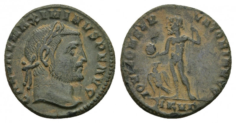 MAXIMINUS II DAIA, 310-313 AD. AE, Follis. Cyzicus. 5.56 g. 23.0 mm.