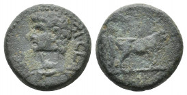 MACEDON, Philippi. Claudius, 41-54 AD. AE. 4.18 g. 15.55 mm.