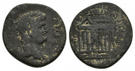 IONIA, Ephesos. Nero, 54-68 AD. AE. 12.71 g. 25.1 mm.