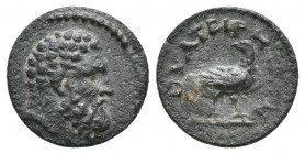 LYDIA, Thyatira. Pseudo-autonomous. Time of the Severans, 193-235 AD. AE. 1.38 g. 14.10 mm