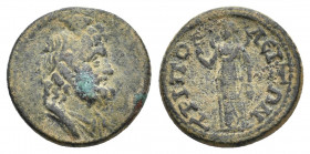 LYDIA, Tripolis. Pseudo-autonomous. Time of Severans (193-235 AD). AE. 4.99 g. 19.75 mm.