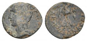 PHRYGIA, Acmonea. Augustus? 27 BC-14 AD. AE. 3.14 g. 19.80 mm.