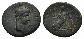 PHRYGIA, Acmonea. Nero, 54-68 AD. AE. 4.10 g. 19.7 mm.