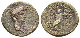 PHRYGIA, Acmonea. Nero, 54-68 AD. AE. 4.15 g. 19.75 mm.