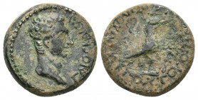 PHRYGIA, Amorium. Caligula, 37-41 AD. AE. 5.15 g. 19.15 mm.