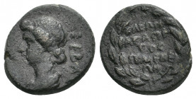 PHRYGIA, Eumenea. Livia (Augusta). Reign of Tiberius, 14-37 AD. AE. 2.58 g. 16 mm.