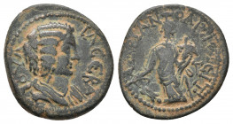 PHRYGIA, Hadrianopolis. Julia Domna, 193-217 AD. AE. 6.07 g. 20.9 mm.