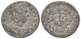 PHRYGIA, Hierapolis. Annia Aurelia Faustina, reign of Elagabalus, 118-222 AD. AE. 5.61 g. 22.55 mm.