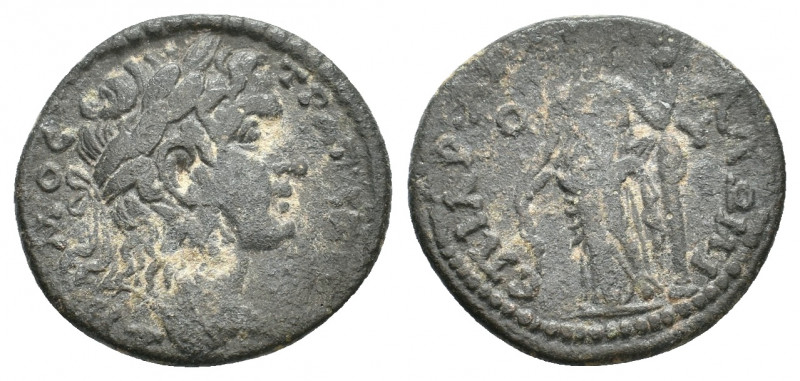 CARIA, Trapezopolis. Pseudo-autonomous, circa 193-217 AD. AE. 5.04 g. 23.65 mm.