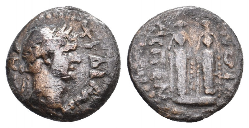 PAMPHYLIA, Aspendus. Trajan, 98-117 AD. AE. 4.82 g. 18.70 mm.