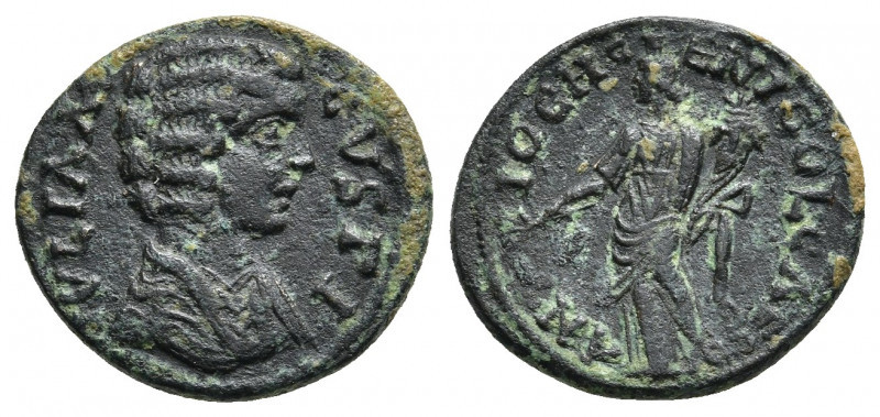 PISIDIA, Antioch. Julia Domna, 193-217 AD. AE. 6.41 g. 24 mm.