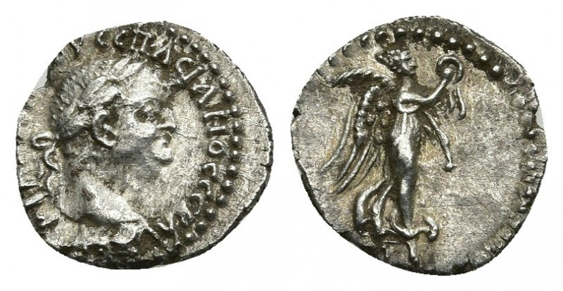 CAPPADOCIA, Caesarea. Vespasian, 69-79 AD. AR, Hemidrachm. 1.82 g. 15.2 mm.