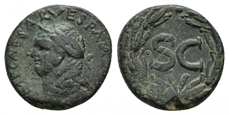 SYRIA, Seleucis and Pieria. Vespasian, 69-79 AD. AE. Antioch. 7.17 g. 19.8 mm.