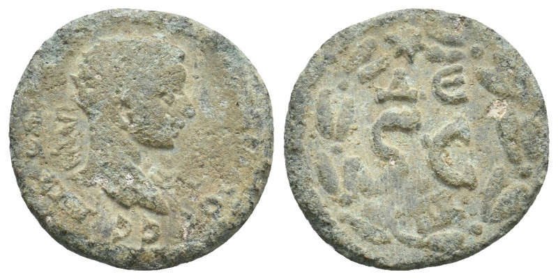 SELEUCIS & PIERIA. Antioch. Uncertain Emperor. AE. 3.42 g. 19.45 mm.