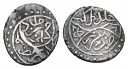 Islamic, Ottoman Empire. MEHMED II FATIH ('the Conqueror'), First reign. 1444-1446 AD / 848-850. AR Akçe. 0.99 g. 12.30 mm.