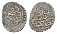 Islamic. Ottoman Empire. MEHMED III, 1595-1603 AD/ 1003-1012 AH. Akce. Canca. 0.28 g. 11.65 mm.