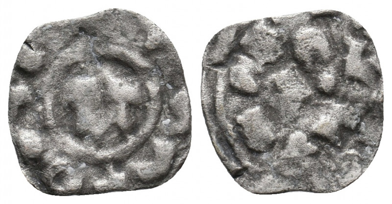 HEINRICH III-V, 1039-1125 AD. Denar. ITALY. Lucca. 0.82 g. 15.70 mm.