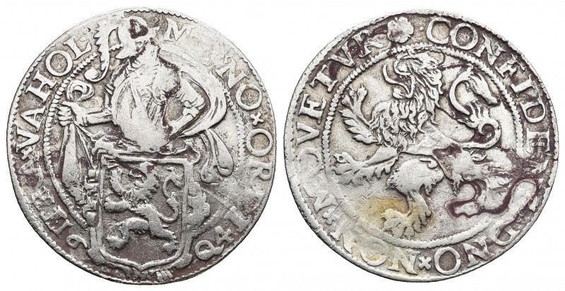 NETHERLANDS. Gelderland. Lion Dollar or Leeuwendaalder. 1581-1795 AD. 27.33 g. 3...