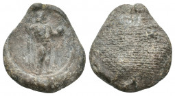 Roman lead token. 4.75 g 20.20 mm.