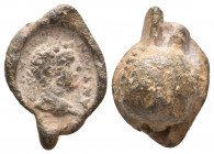 Roman lead token. 7.63 g. 21.65 mm