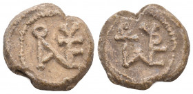 Byzantine lead seal. 8.79 g. 20.50 mm.