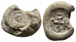 Byzantine lead seal. 13.20 g. 22.40 mm.