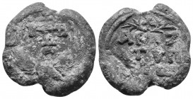 Byzantine lead seal. 19.96 g. 29.20 mm.