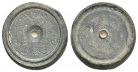 Byzantine weight. 26.23 g. 26.25 mm.