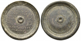 Byzantine weight. 54.30 g. 35.90 mm.