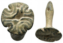 ANCIENT ROMAN BRONZE SEAL (1ST-3RD CENTURY AD.)
Condition : See picture. No return.
Weight : 15.0 g
Diameter: 32.7 mm