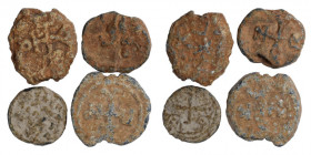4 BYZANTINE SEAL LOT
See Picture. No return.