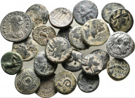 24 GREEK/ROMAN BRONZE COIN LOT
See Picture. No return.