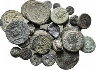 37 GREEK/ROMAN BRONZE COIN LOT
See Picture. No return.