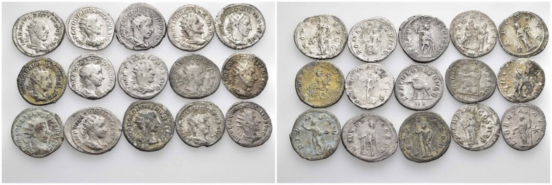 15 ROMAN SILVER COIN LOT
See Picture. No return