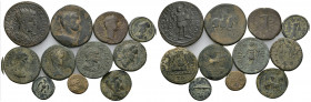 11 ROMAN BRONZE COIN LOT
See Picture. No return