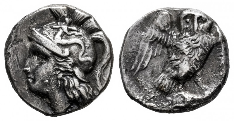Calabria. Tarentum. Drachm. 280-272 BC. (Vlasto-1077/83). (HN Italy-1018). Anv.:...