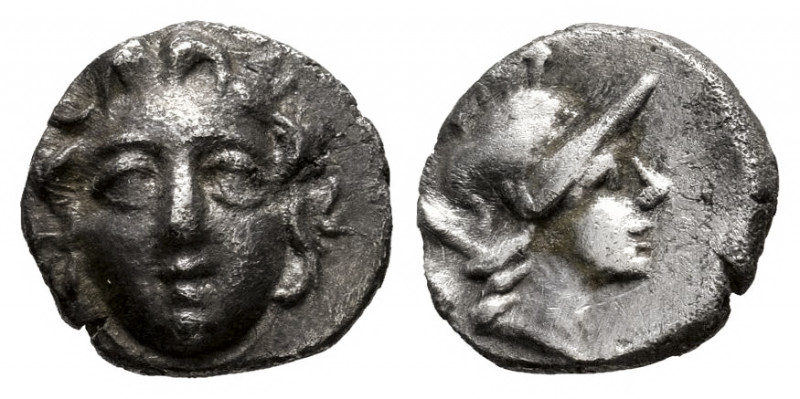 Pisidia. Selge. Obol. 350-300 BC. (Sng Cop-246). (Sng Bnf-1934). Anv.: Facing go...
