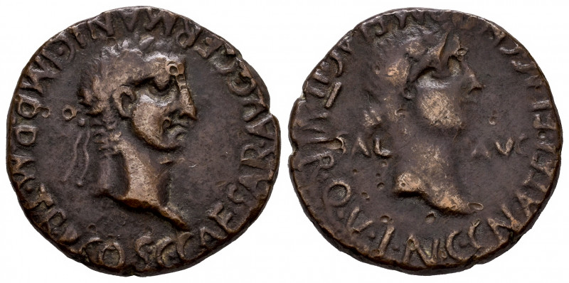 Carthage Nova. Time of Caligula. Unit. 37-41 AD. Cartagena (Murcia). (Abh-613). ...
