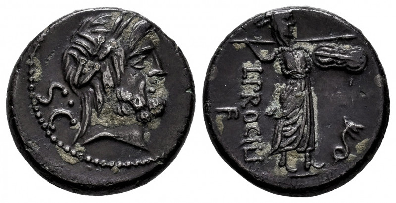 Procilius. L. Procilius f. Denarius. 80 BC. Rome. (Ffc-1083). (Craw-379/1). (Cal...