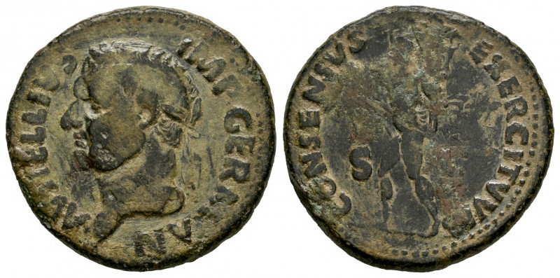 Vitellius. Unit. 69 AD. Tarraco. (Ric-40). (Bmcre-99/102). Anv.: A VITELLIVS IMP...